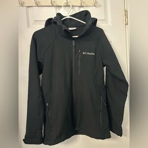 Columbia Black Hooded Jacket